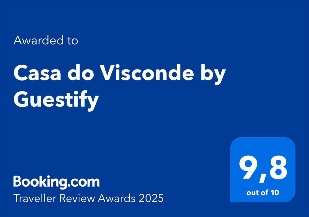 Appartamento Casa Do Visconde By Guestify Guimarães Esterno foto